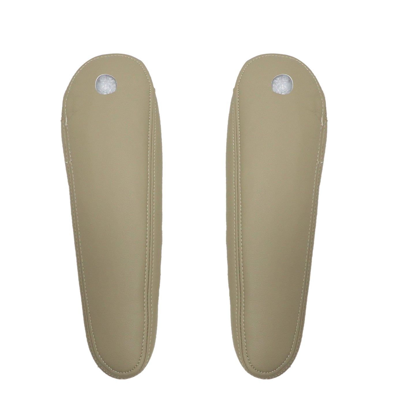 2nd Row Both Side Seat Armrest Cover Tan For 2009-2014 Cadillac Escalade ESV