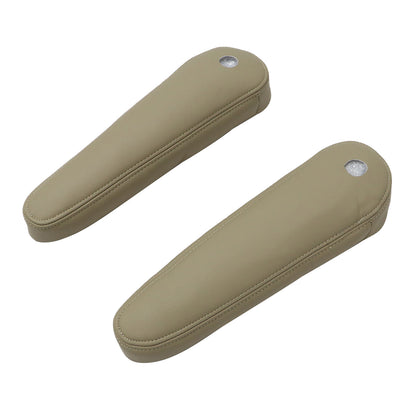 2nd Row Both Side Seat Armrest Cover Tan For 2009-2014 Cadillac Escalade ESV