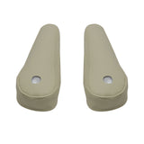 2PCS 2007-2014 Fits Cadillac Escalade Rear row Leather Seat Armrest Cover Tan