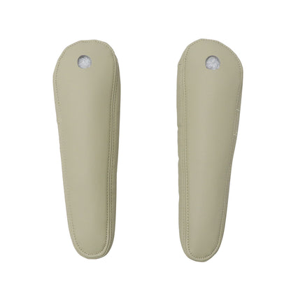 2PCS 2007-2014 Fits Cadillac Escalade Rear row Leather Seat Armrest Cover Tan