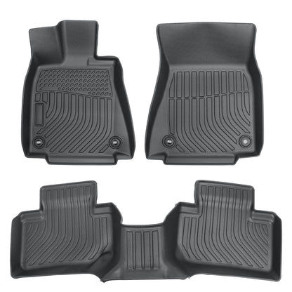 Floor Mats Liners Fits 2015-2024 Lexus IS200t/IS250/IS300/IS350 RWD 3D Model TPE