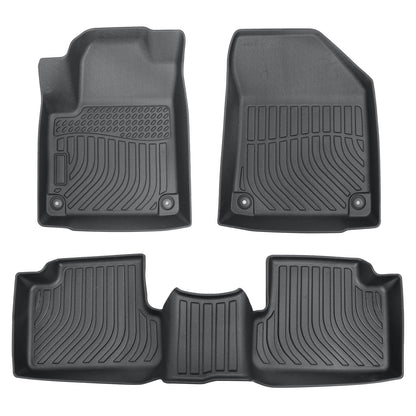 Floor Mats Liner For 2015-2023 Jeep Cherokee 4-Door Front-Rear All Weather TPE