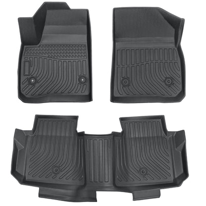 TPE Floor Mats Liner For 2017-2025 Cadillac XT5 4-Door Front-Rear All Weather