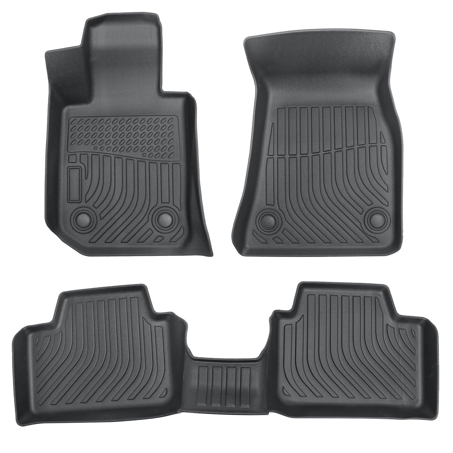 Fits 2019-2024 BMW 3 Series G20 RWD 5-Passengers TPE Floor Mats Liner Waterproof