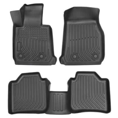 Floor Mats Liners For 2012-2018 BMW 3 Series F30 AWD Front-Rear All Weather TPE