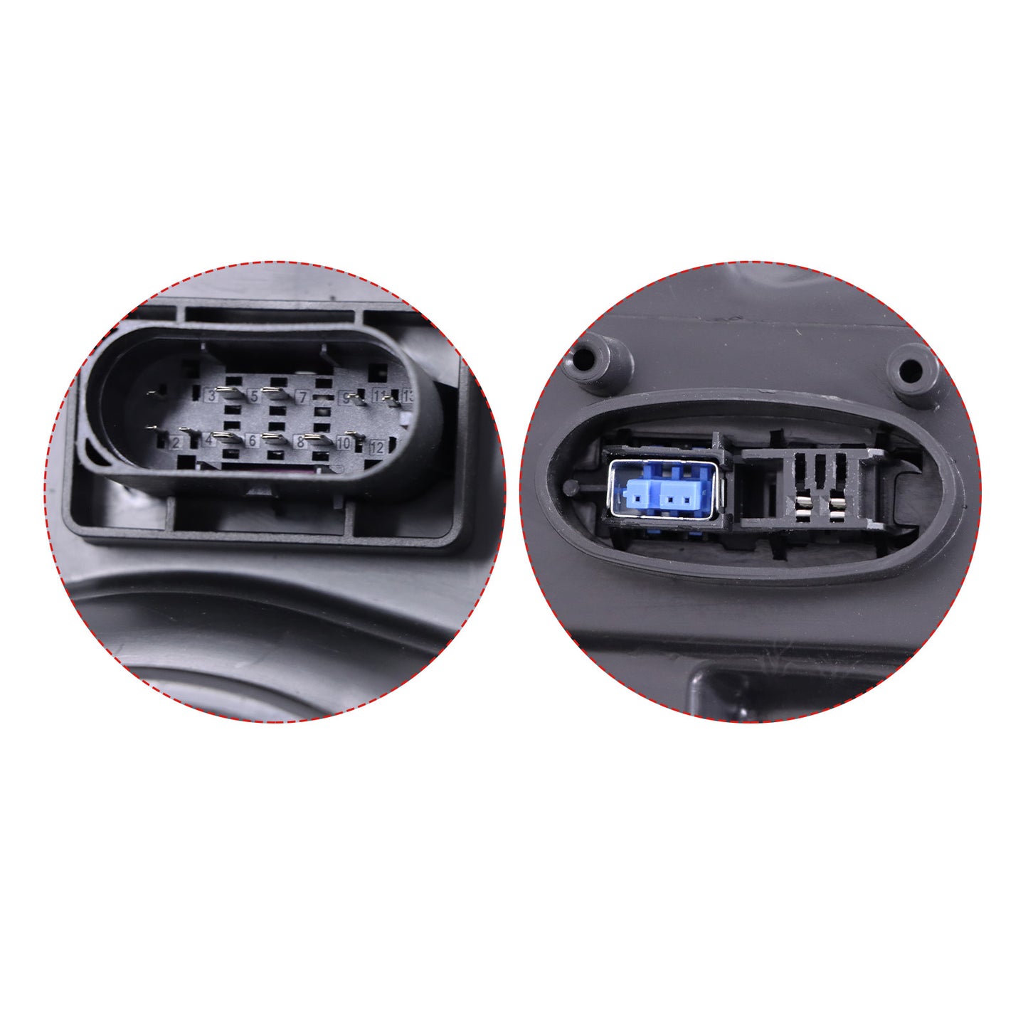 Left Side Xenon HID Headlight Assembly For Mercedes Sprinter 2500 3500 2014-2018