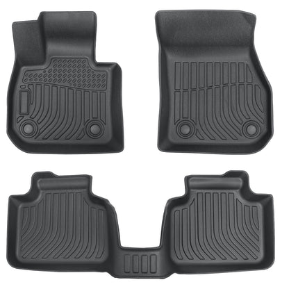 For 2023 BMW X1 U11 Sport TPE Front & 2nd Row Floor Mats Liner Set All Weather