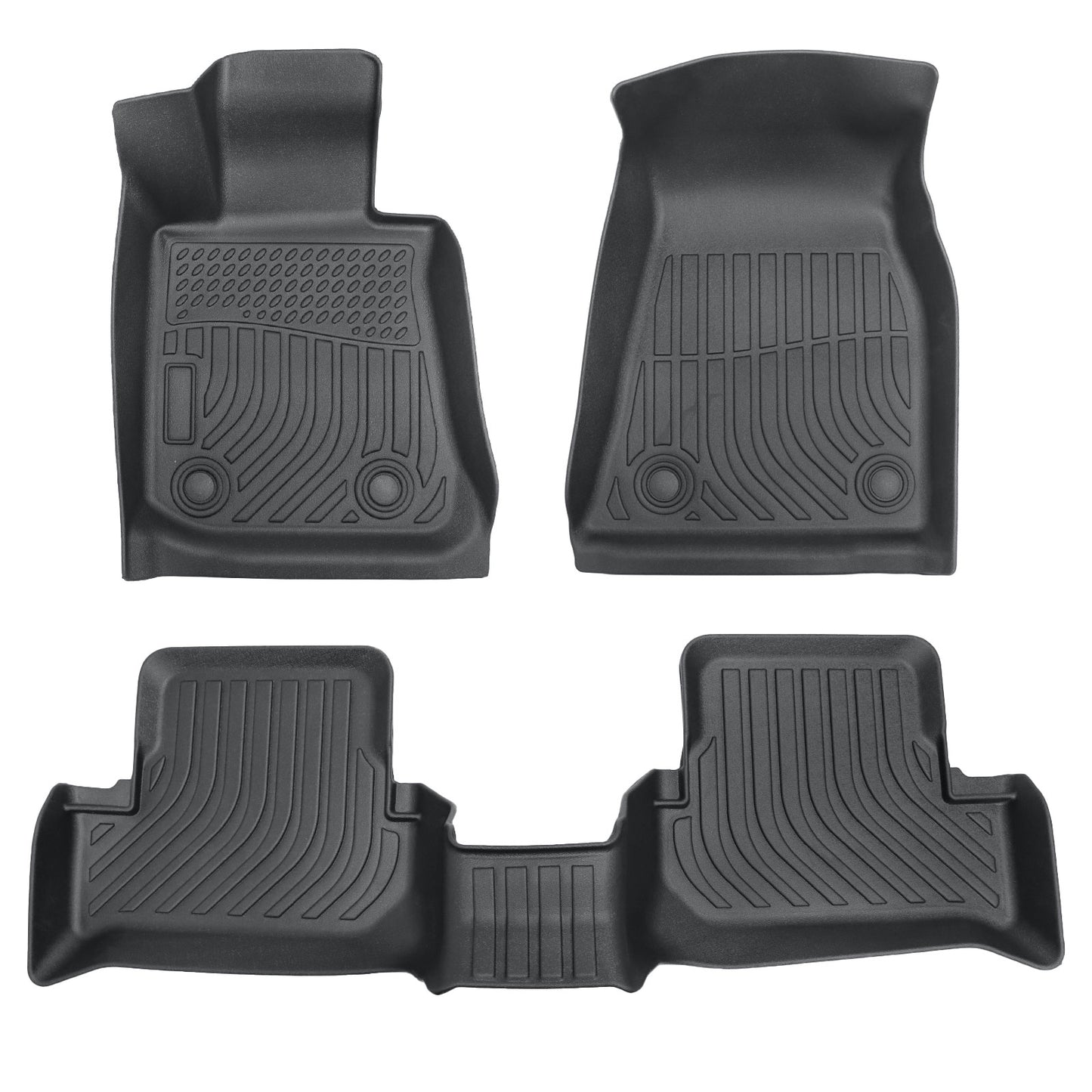 TPE Floor Mats Liners For 2022-2025 BMW i4 Hatchback 5Seats All-Weather Full Set