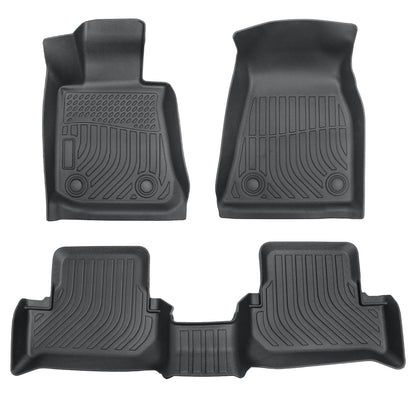 TPE Floor Mats Liners For 2022-2025 BMW i4 Hatchback 5Seats All-Weather Full Set
