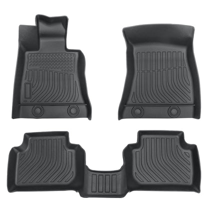 Floor Mats Liners Fits 2017-2024 Alfa Romeo Giulia Sedan RWD 3D All Weather TPE