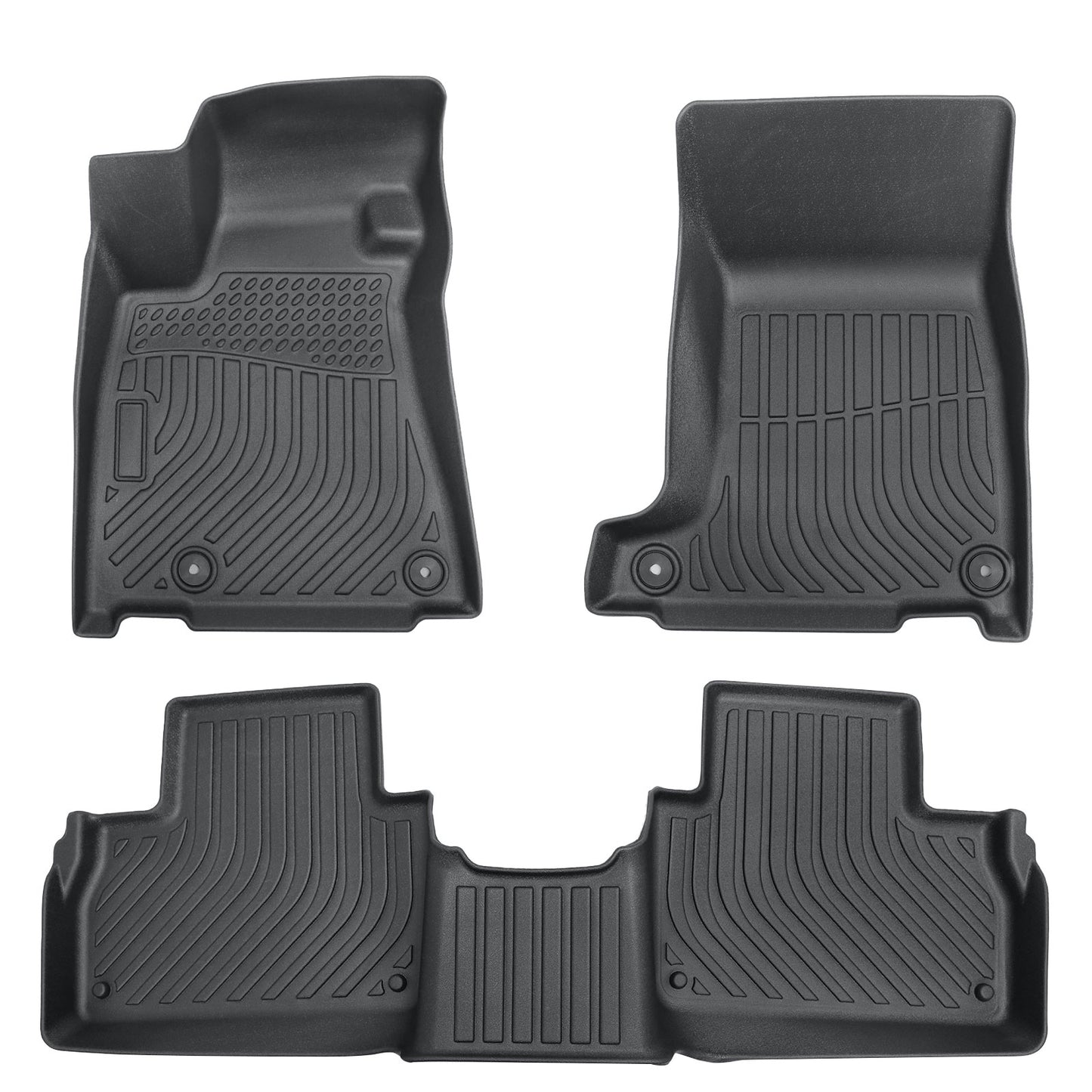 Floor Mats Liner For 2019-2024 Maserati Levante Front-Rear All Weather TPE New