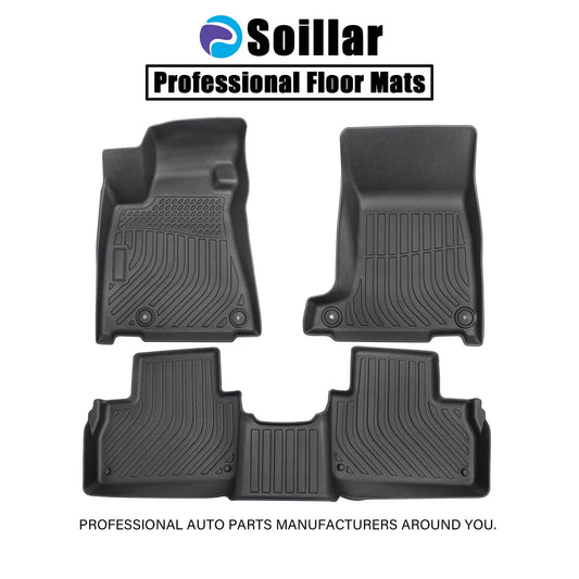 Floor Mats Liner For 2019-2024 Maserati Levante Front-Rear All Weather TPE New