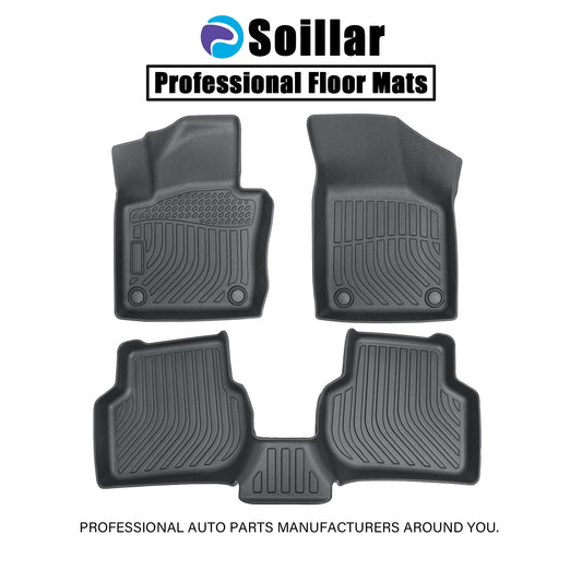 Floor Mats Liner For 2011-2018 Volkswagen Jetta 4Door Front-Rear All Weather TPE
