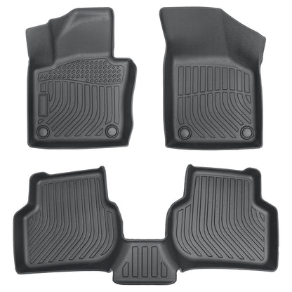 Floor Mats Liner For 2011-2018 Volkswagen Jetta 4Door Front-Rear All Weather TPE