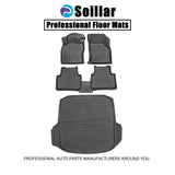 TPE Floor Mats+Trunk Cargo Liner Set For 2019 2020 Volkswagen Jetta Waterproof