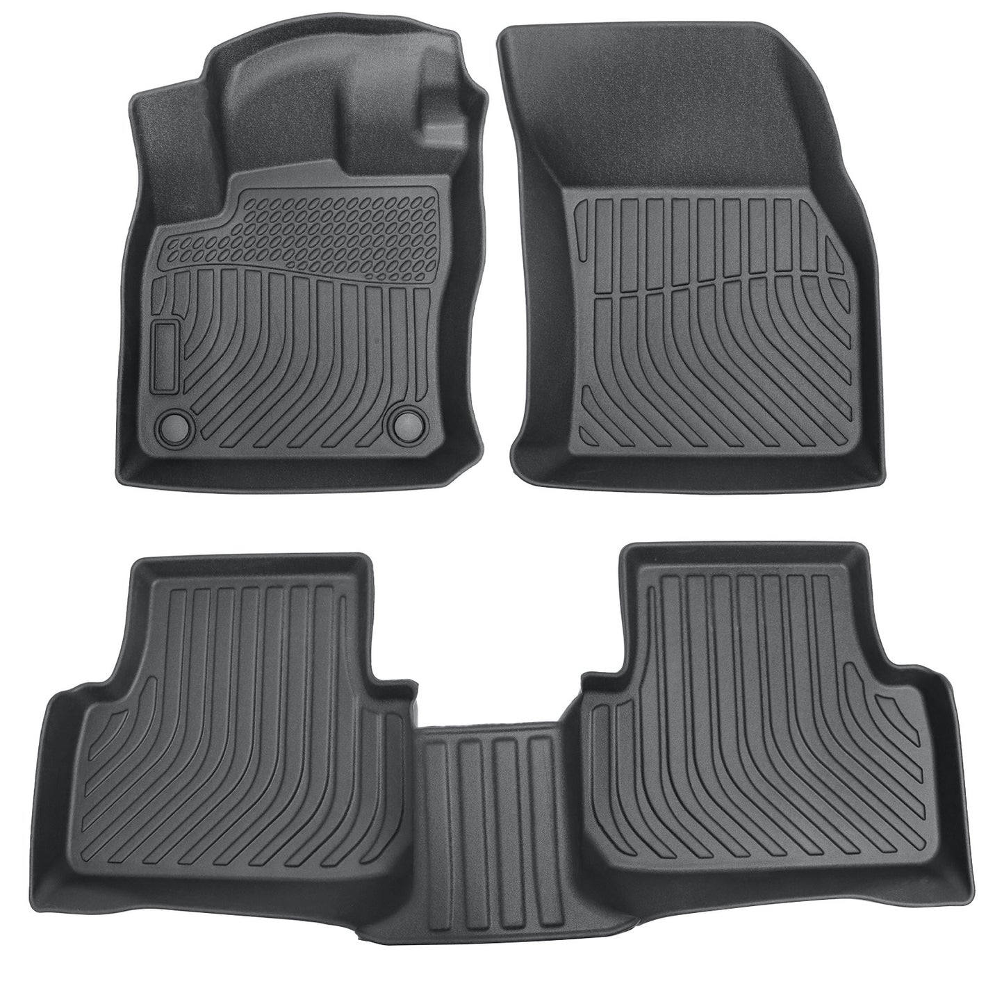 Floor Mats Liner For 2022-2025 Volkswagen Taos TPE Front & Rear Replacement New