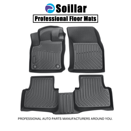 Floor Mats Liner For 2022-2025 Volkswagen Taos TPE Front & Rear Replacement New