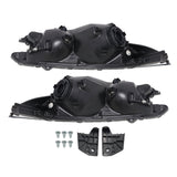 Chrome Halogen Headlights Assembly Pair For 2012 2013 2014 CRV CR-V Headlamp