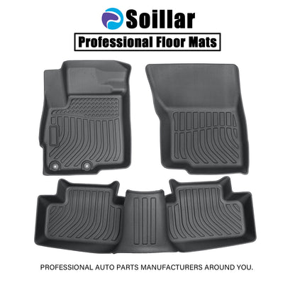 Floor Mats Liner For 2011-2024 Mitsubishi Outlander Sport 4-Door All Weather TPE