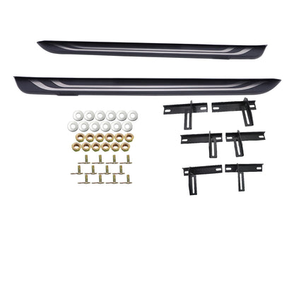 Aluminum For Toyota RAV4 2019-2024 Running Board Side Step Nerf Bars Pedal 2PCS