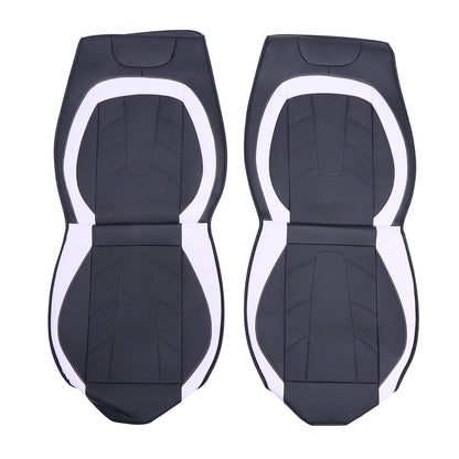 PU Leather 5 Seat Covers Full Set Front & Rear Cushion For Toyota Deluxe Car