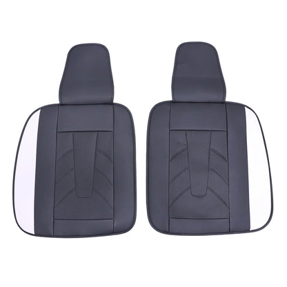 PU Leather 5 Seat Covers Full Set Front & Rear Cushion For Toyota Deluxe Car