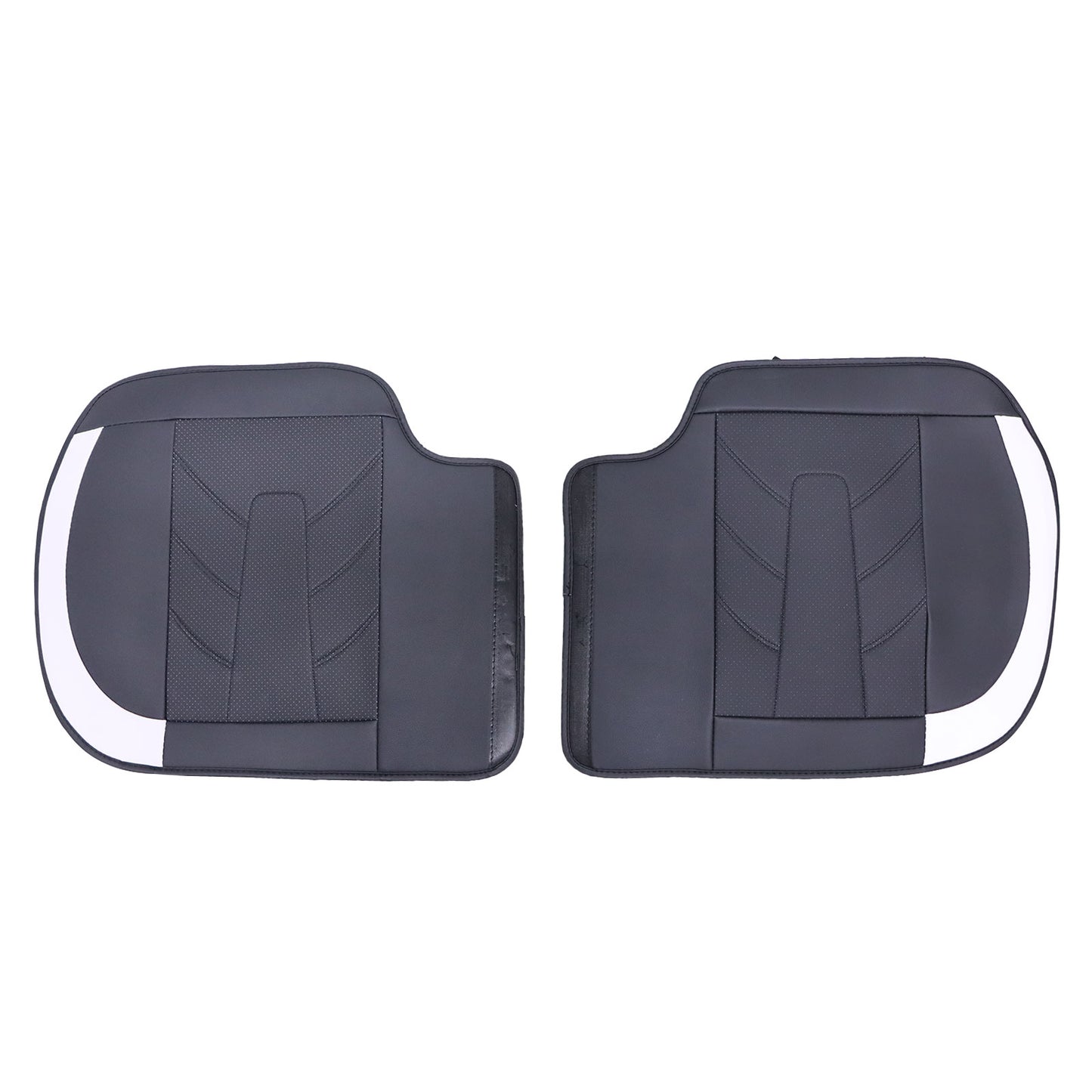 PU Leather 5 Seat Covers Full Set Front & Rear Cushion For Toyota Deluxe Car