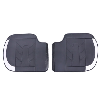 PU Leather 5 Seat Covers Full Set Front & Rear Cushion For Toyota Deluxe Car