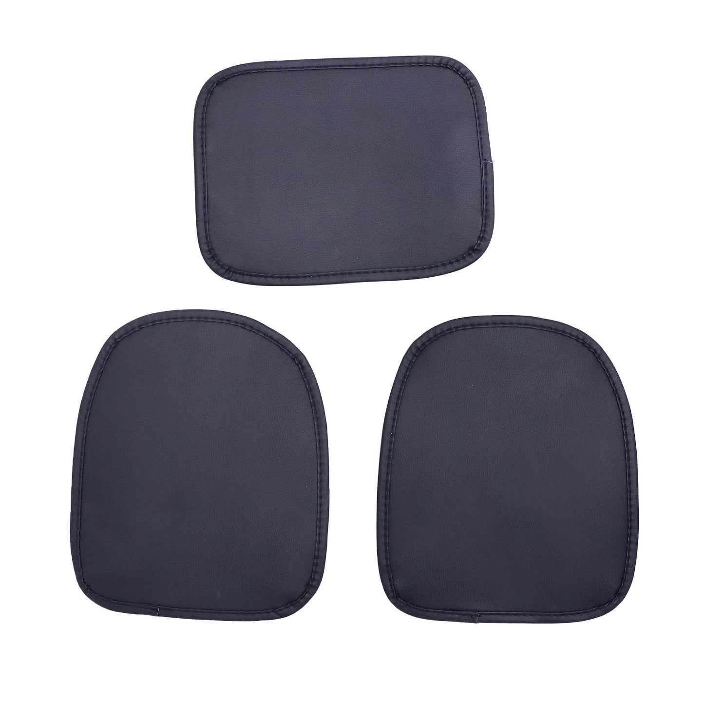 PU Leather 5 Seat Covers Full Set Front & Rear Cushion For Toyota Deluxe Car