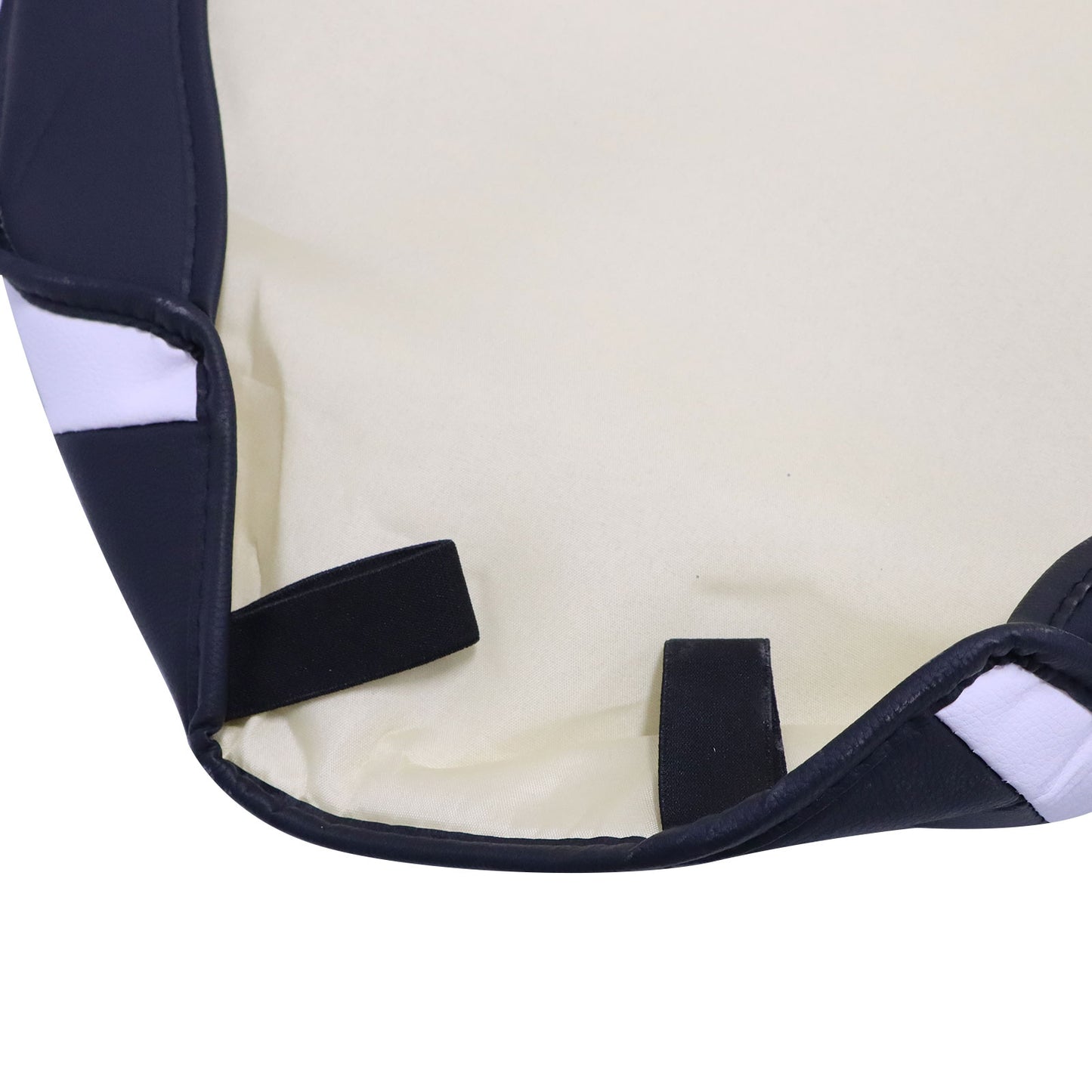 PU Leather 5 Seat Covers Full Set Front & Rear Cushion For Toyota Deluxe Car