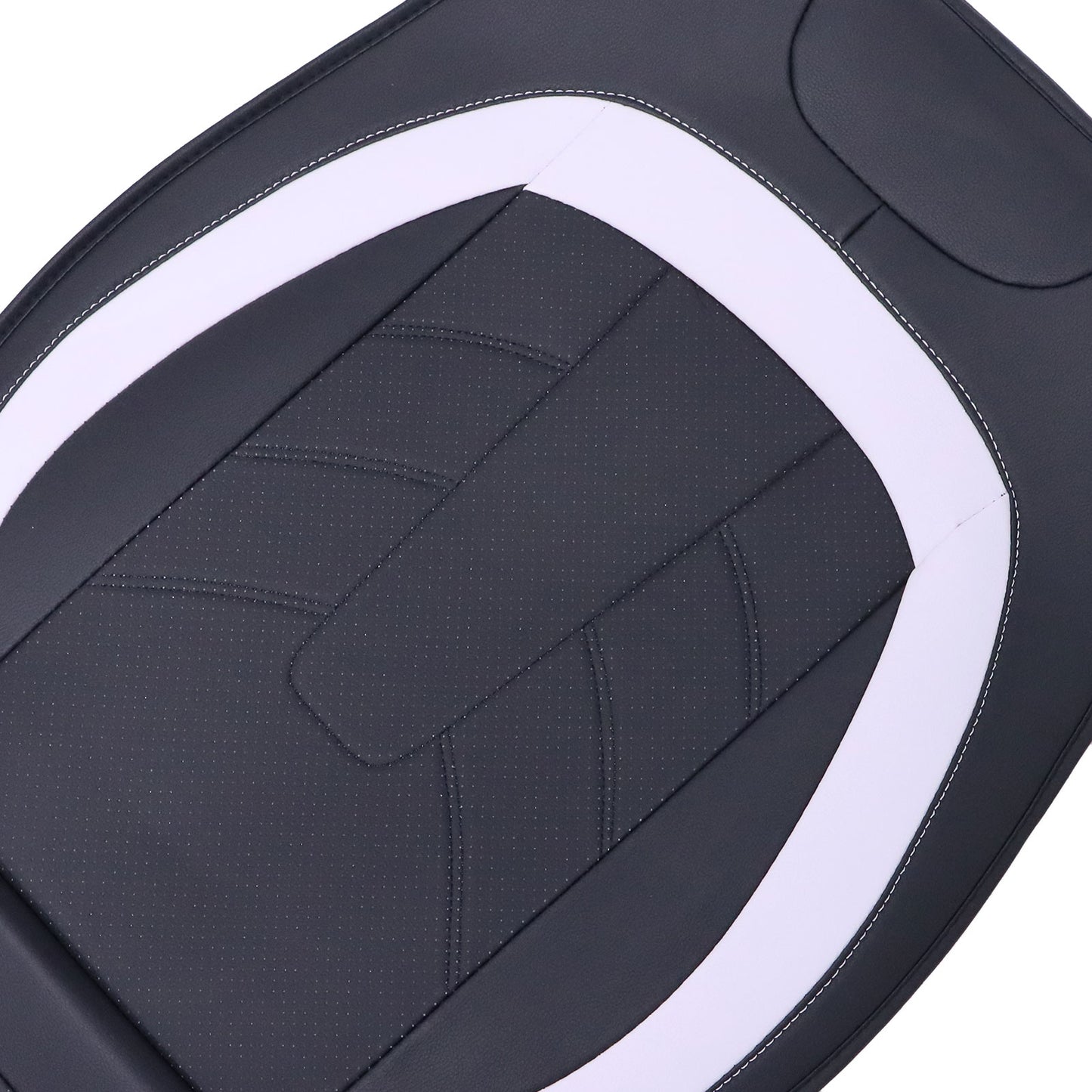 PU Leather 5 Seat Covers Full Set Front & Rear Cushion For Toyota Deluxe Car