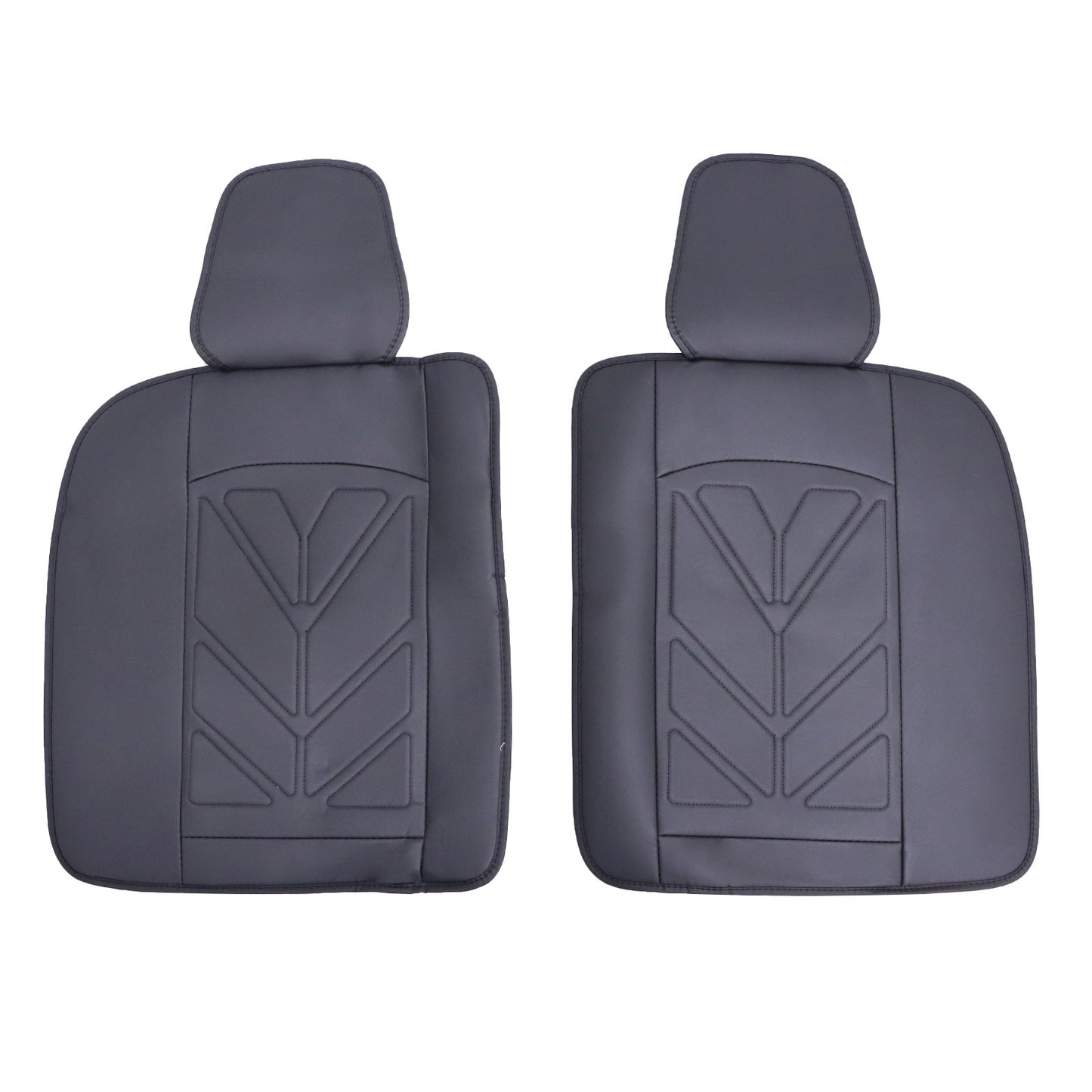 Faux Leather Car Seat Cover 5 Seat Front Rear Cushion For Ford Explorer Fiesta
