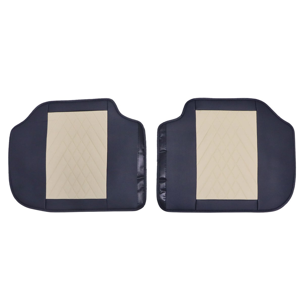 For 2009-2023 Dodge Ram Car Seat Cover Protector Full Set 5-Seat Black&Beige