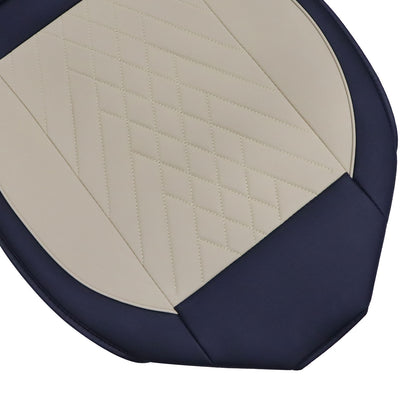 For 2009-2023 Dodge Ram Car Seat Cover Protector Full Set 5-Seat Black&Beige