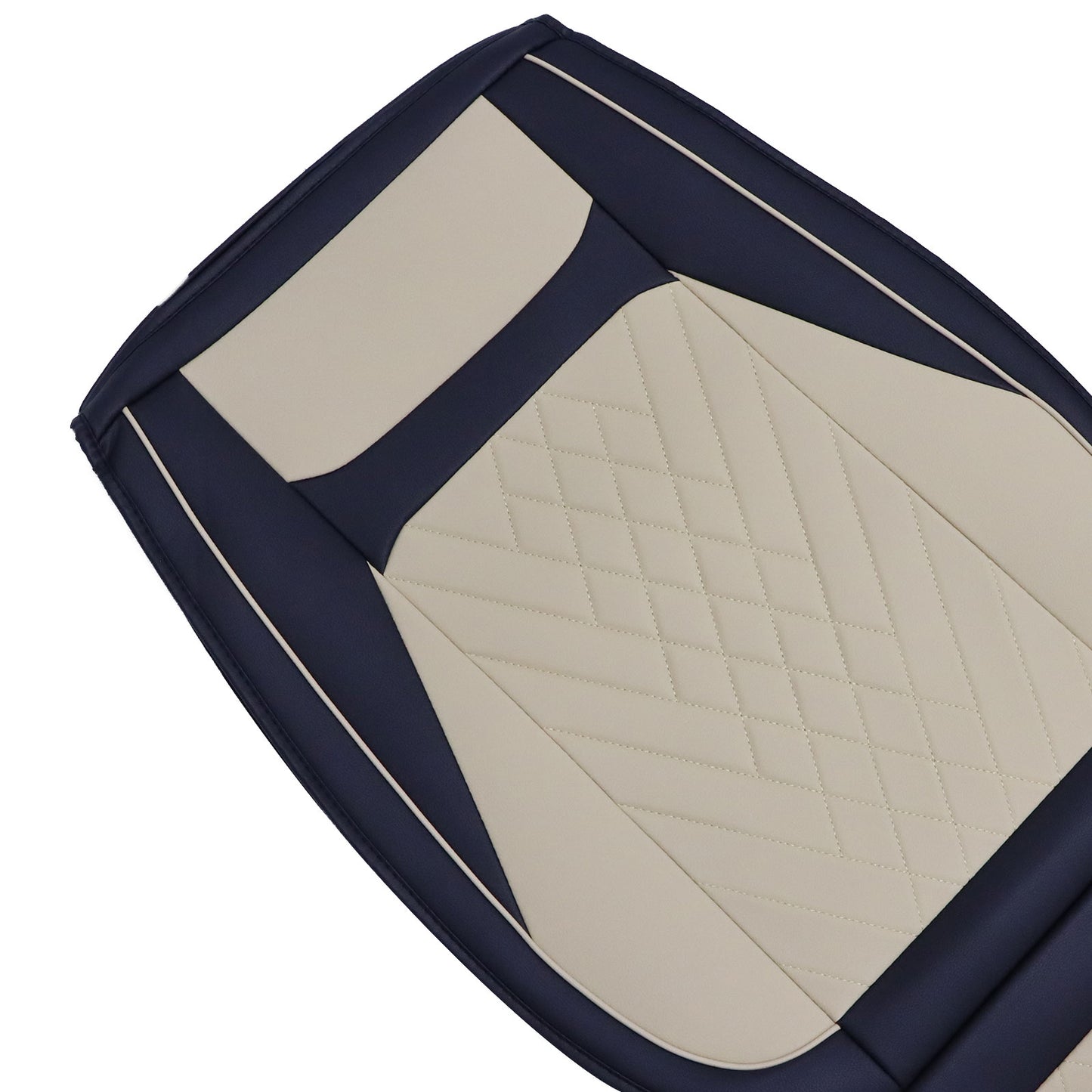 For 2009-2023 Dodge Ram Car Seat Cover Protector Full Set 5-Seat Black&Beige