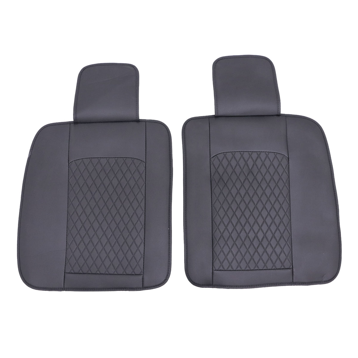 Full Surround Set For 07-23 Dodge Ram 1500 2500 5-Sits Leather Seat Cover Black
