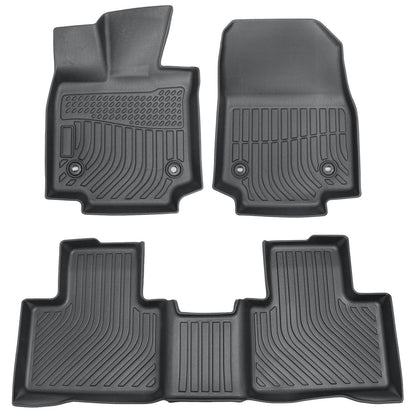 Fits 2023-2025 Lexus RX350 RX450h RX500h TPE Floor Mats Liner All-Weather Black