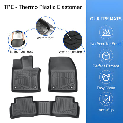 Floor Mats Liner For 2019-2022 Lexus UX200 19-2024 Lexus UX250h All Weather TPE
