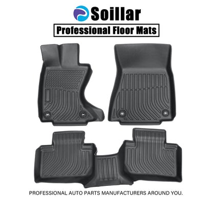 Floor Mats Liners Fits 2014-2022 Lexus IS350 IS250 IS300 AWD 3D All Weather TPE
