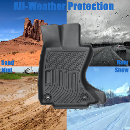 Floor Mats Liners Fits 2014-2022 Lexus IS350 IS250 IS300 AWD 3D All Weather TPE