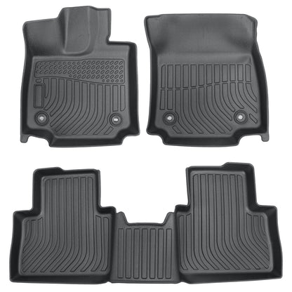 TPE Floor Mats Liner 3D Model For 2022 2023 2024 2025 Lexus NX350h NX450h+ Black