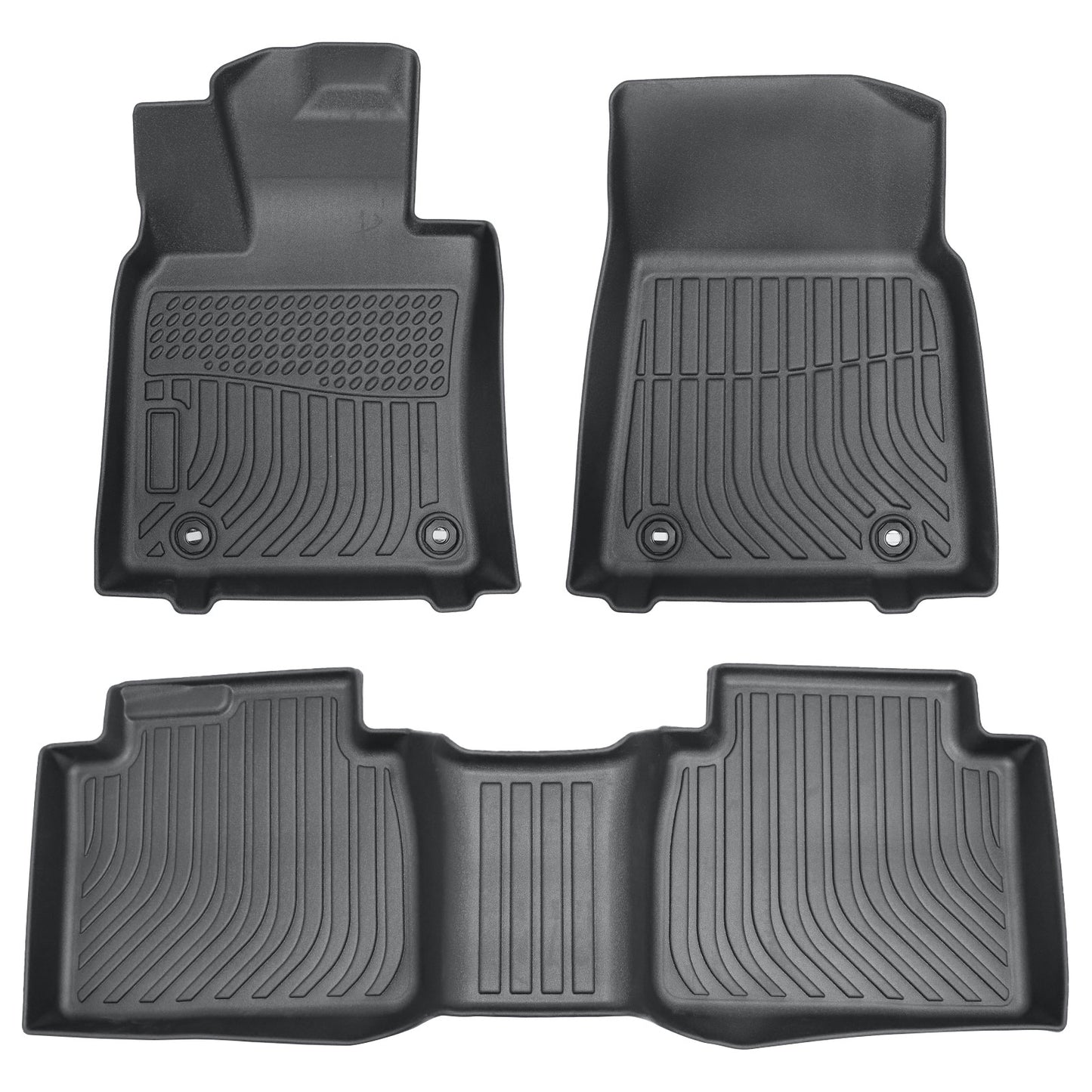 Fits 2019-2025 Lexus ES300h ES350 5-Passengers TPE Floor Mats Liner Replacement
