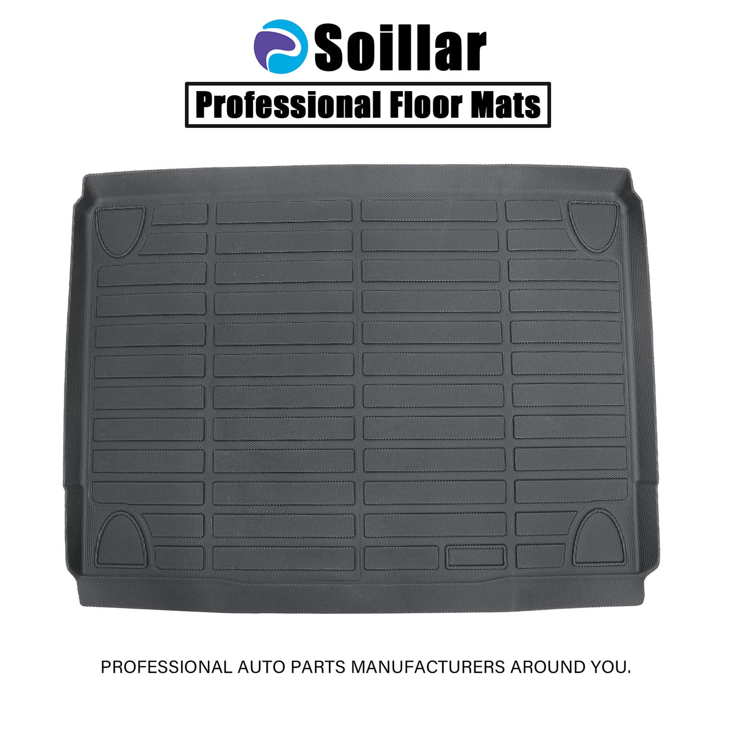 TPE Rear Cargo Trunk Liner Cover Floor Mat For 2021-2025 Ford Bronco Waterproof