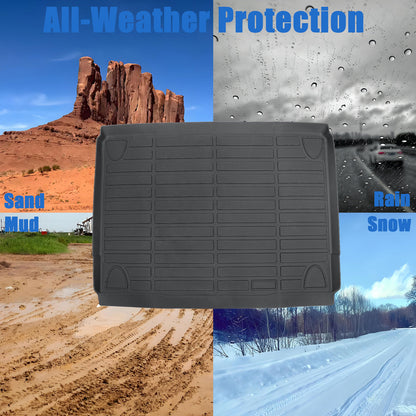 TPE Rear Cargo Trunk Liner Cover Floor Mat For 2021-2025 Ford Bronco Waterproof