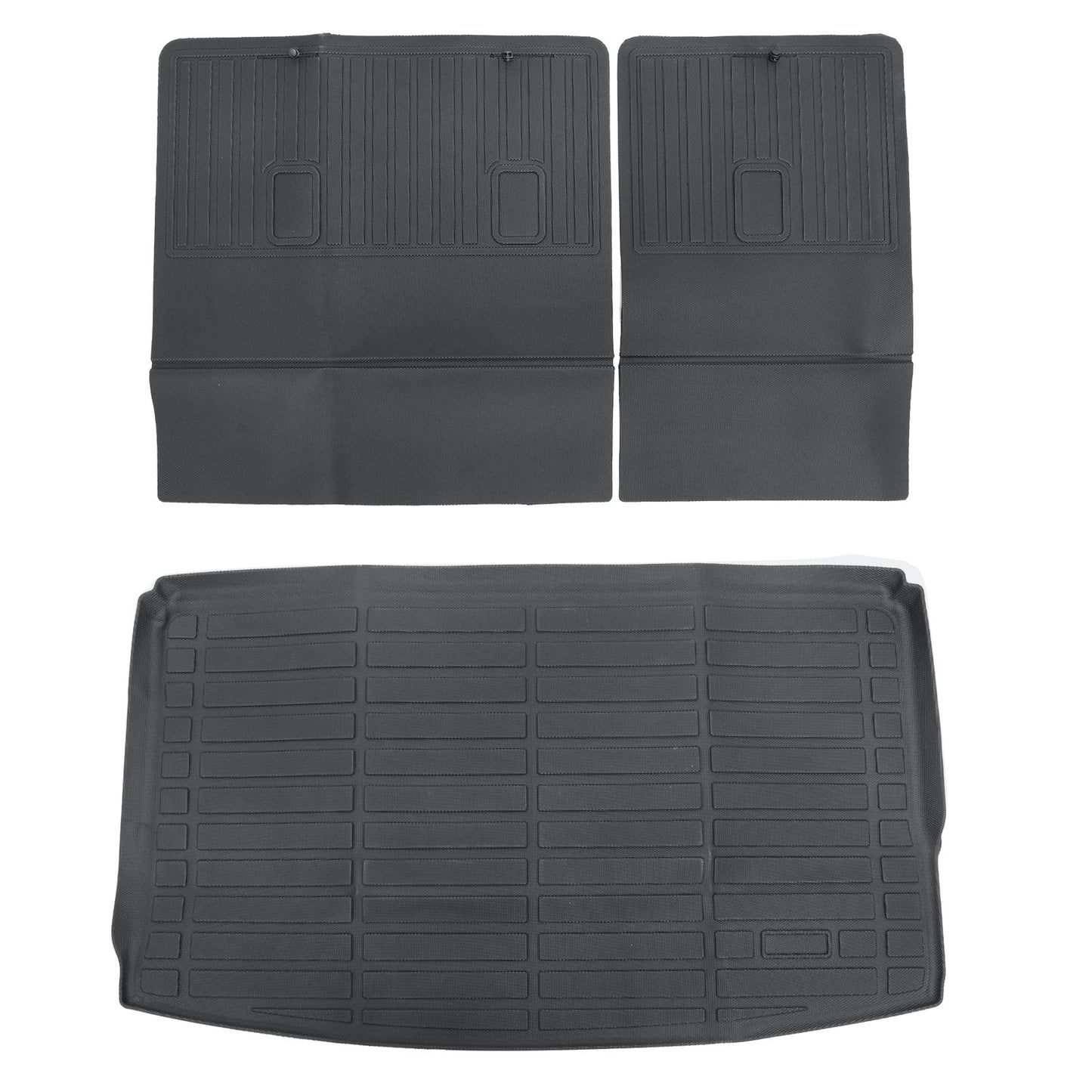 Trunk Cargo Liners For 2018-2024 Lincoln Navigator Ford Expedition Max TPE Black