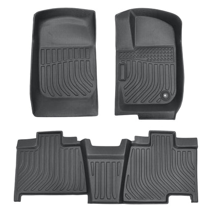 3D TPE Front+2nd Row Floor Mats Liner Set For 2006 2007 Ford Explorer Anti-Slip