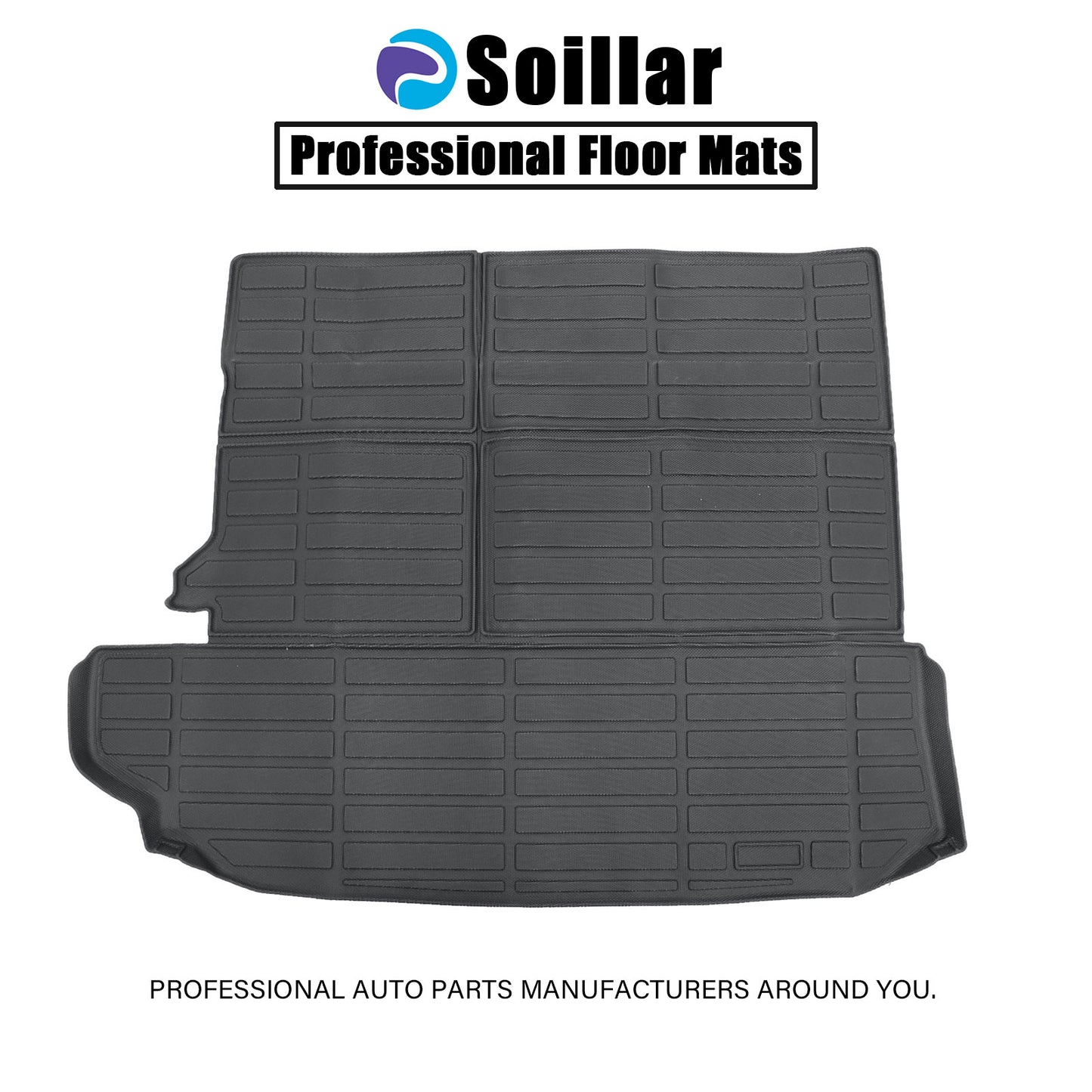 TPE Backrest Mat-Trunk Cargo For 2021 2022 2023 2024 2025 Toyota Highlander New