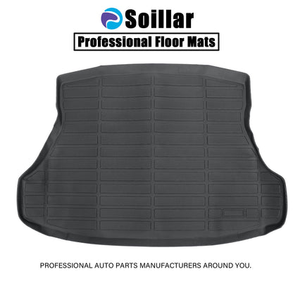 TPE All-Weather 3D Trunk Cargo Liner Floor Mat Black For 2012-2015 Honda Civic