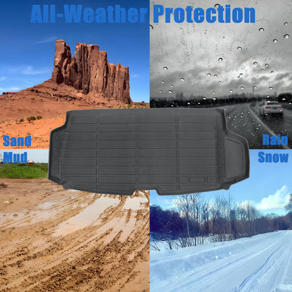 TPE Rear Cargo Trunk Liner Cover Floor Mat For 2016-2026 Volvo XC90 Waterproof