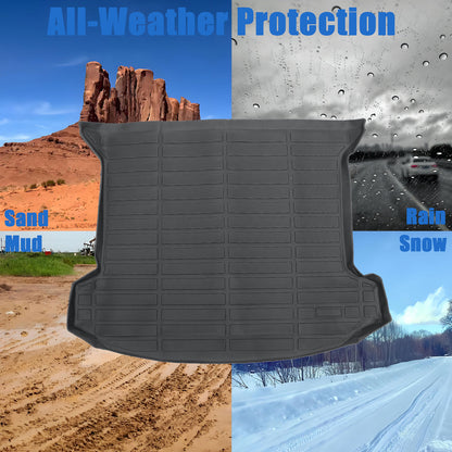 All Weather TPE 3D Trunk Cargo Liner Floor Mat Fits 2023 2024 2025 Cadillac XT5